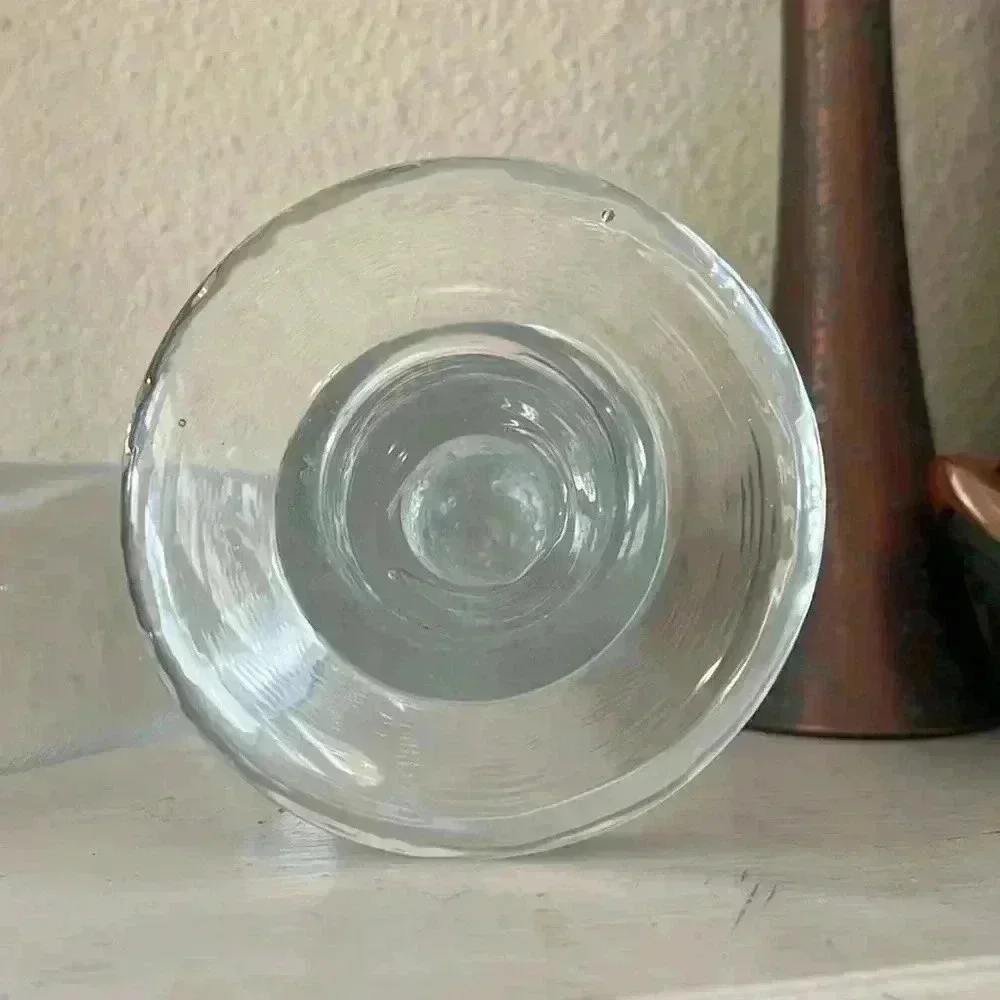 KOSTA BODA Kjell Engman Crystal Candle Holders - Set of 3 - "Cool" Collection - Picture 6 of 8